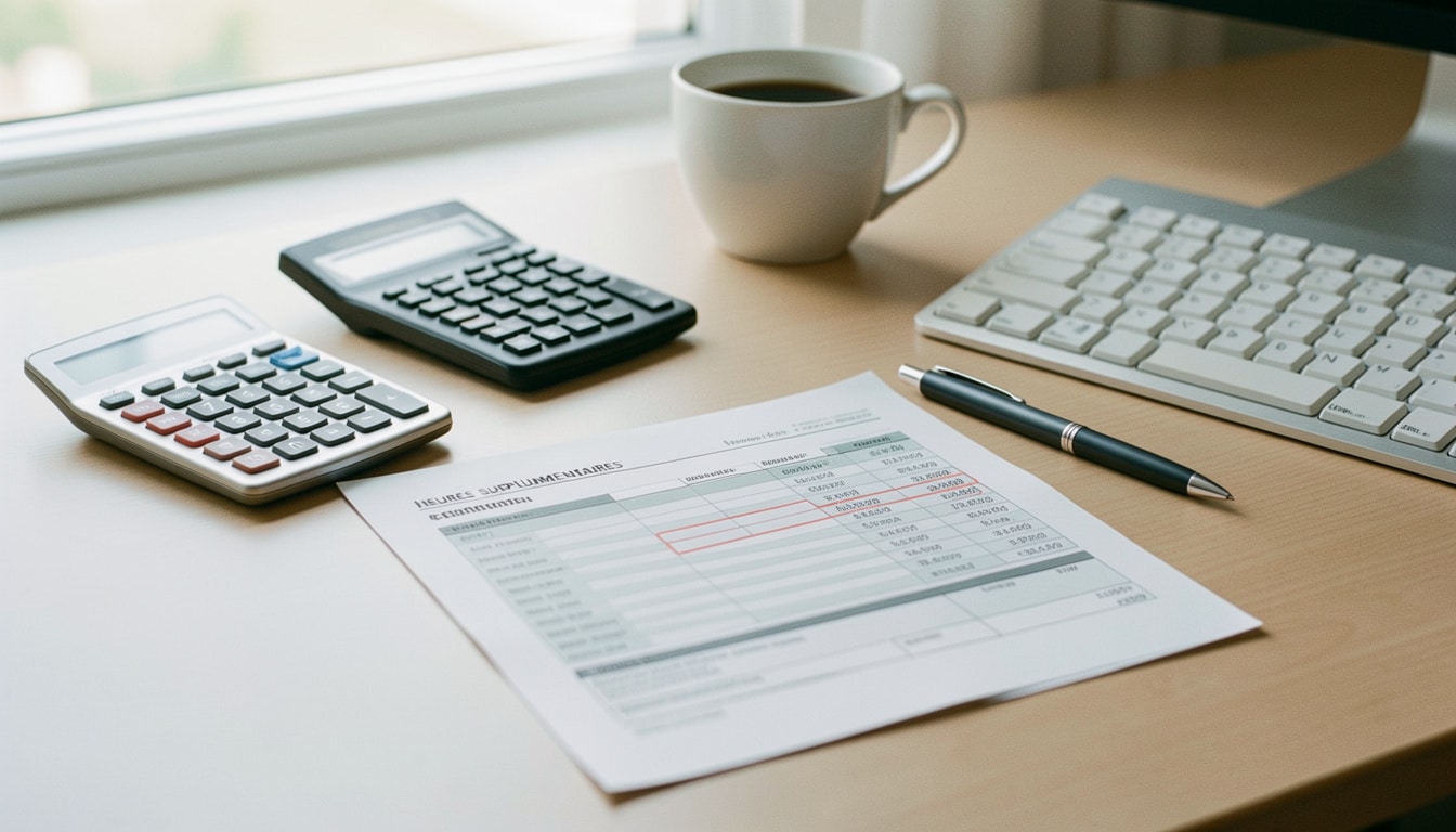 Exonération des heures sup sur la fiche de paie